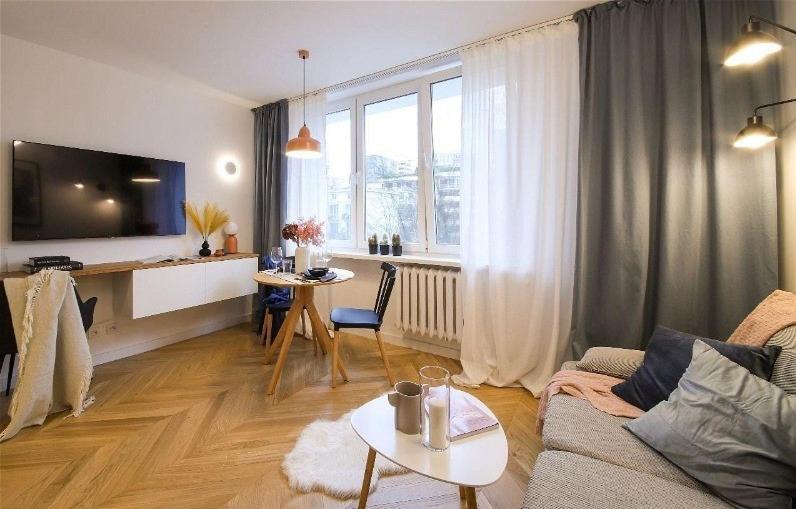 Designer Studio With Bedroom Near Old Town Dubois Варшава Экстерьер фото