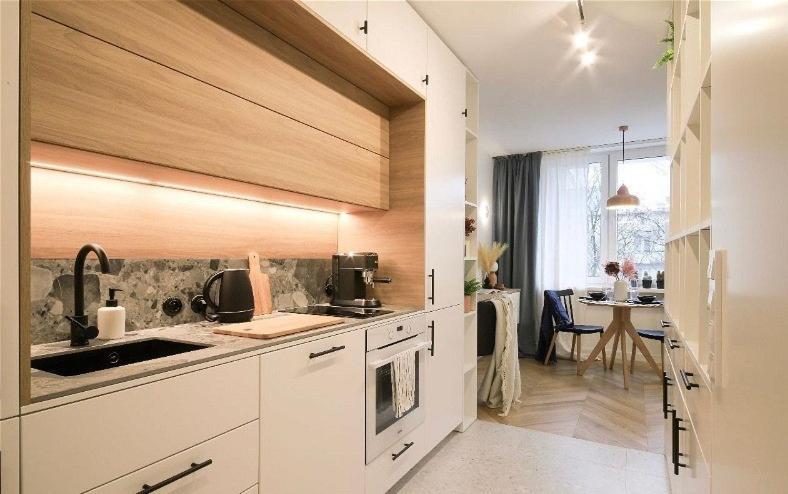 Designer Studio With Bedroom Near Old Town Dubois Варшава Экстерьер фото
